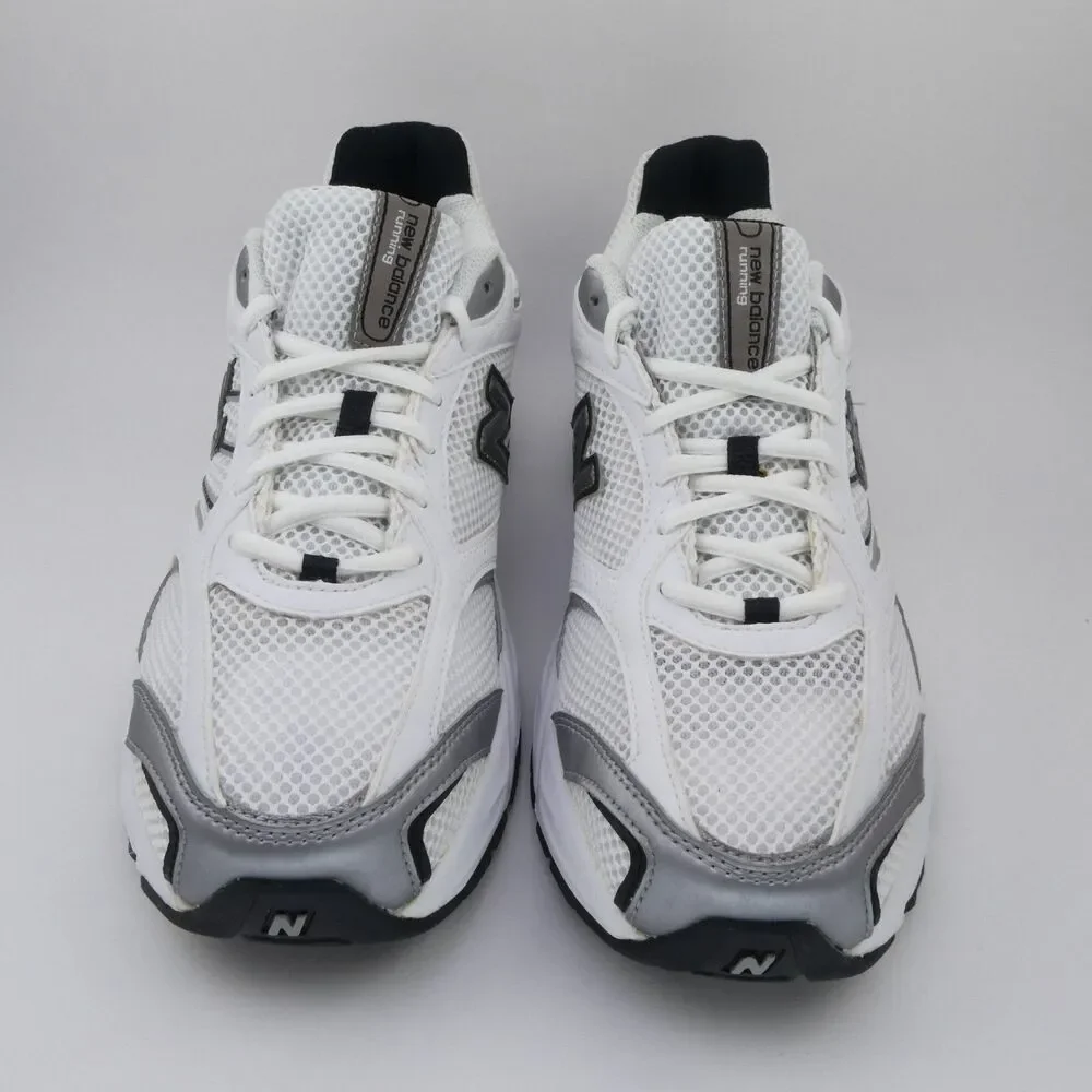 RARE Vintage New Balance MRE427WB Men's 10 2E Wide Running Shoes White Gray